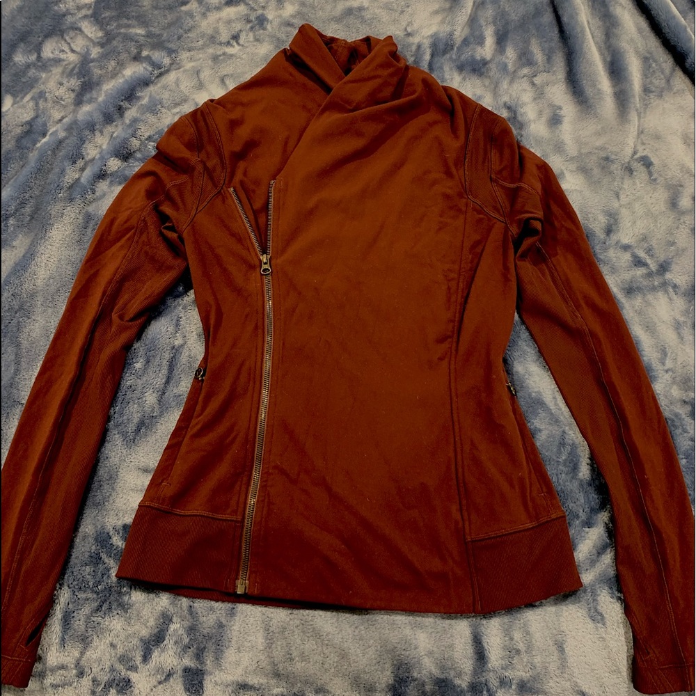 Lulu lemon asymmetrical zip jacket
